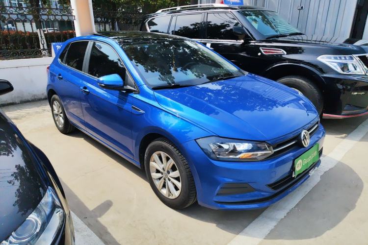 Used Volkswagen Polo 2019 Plus 1.5L Automatic Colorful Technology Edition Front Right 45 Deg
