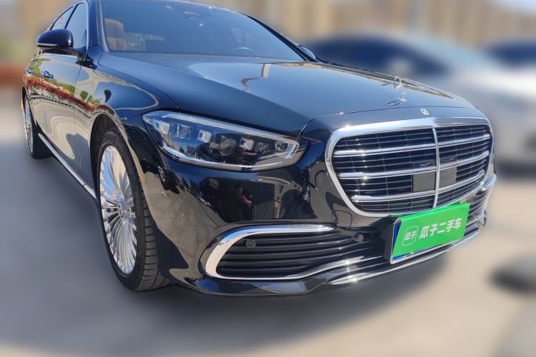 Used Mercedes-Benz S-Class 2023 S 400 L Business Model Front Right 45 Deg