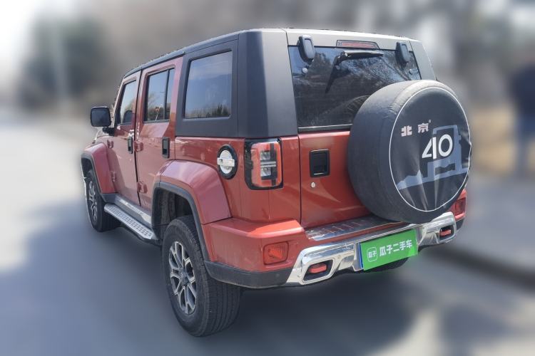 Used BAIC Off-Road BJ40 2019 2.0T Automatic Four-Wheel Drive Urban Hunter Edition Flagship Model China V Emission Standard Rear Left 45 Deg
