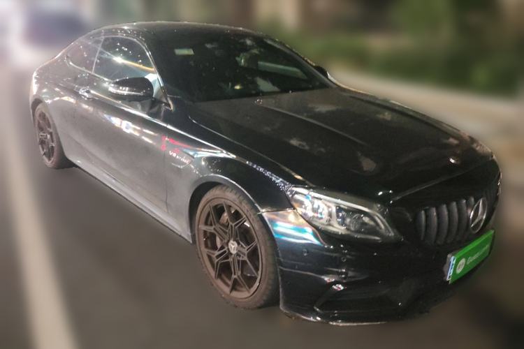 Used Mercedes-Benz C-Class AMG 2019 AMG C 63 Coupe Front Right 45 Deg