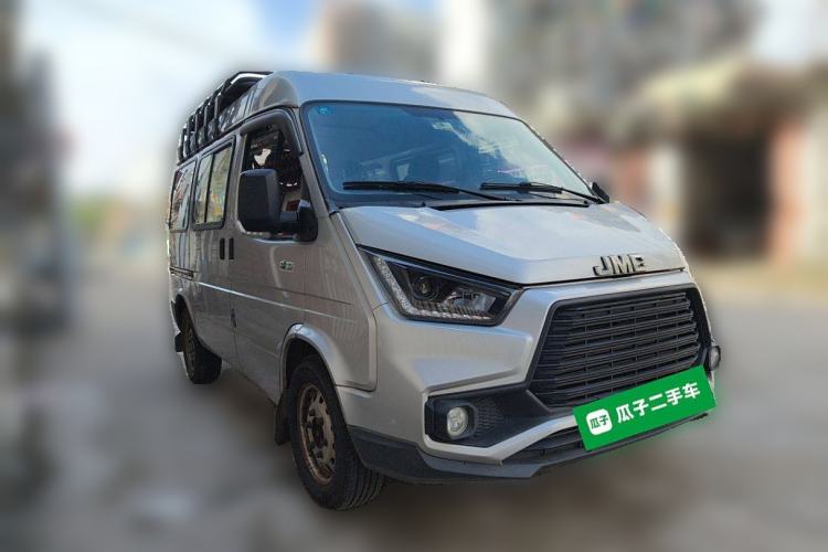 Used JMC Transit 2019 2.8T Commercial Version Short Wheelbase Mid-Roof 6-Seater China VI JX493