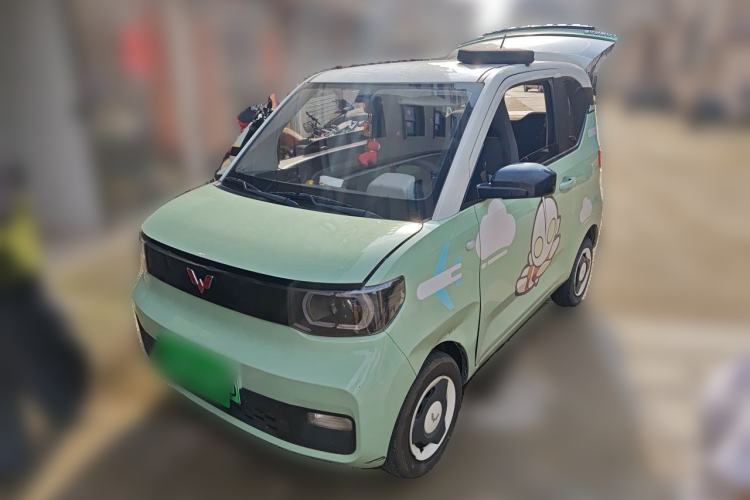 Used Wuling Hongguang MINIEV 2021 Macaron Sandwich Model 170 km Lithium Ternary