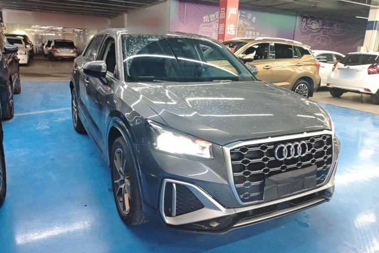 Used Audi Q2L 2022 35 TFSI Fashion Dynamic Model Front Right 45 Deg