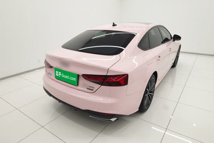 Used Audi A5 2024 Sportback 40 TFSI quattro Luxury Dynamic Model Rear Right 45 Deg