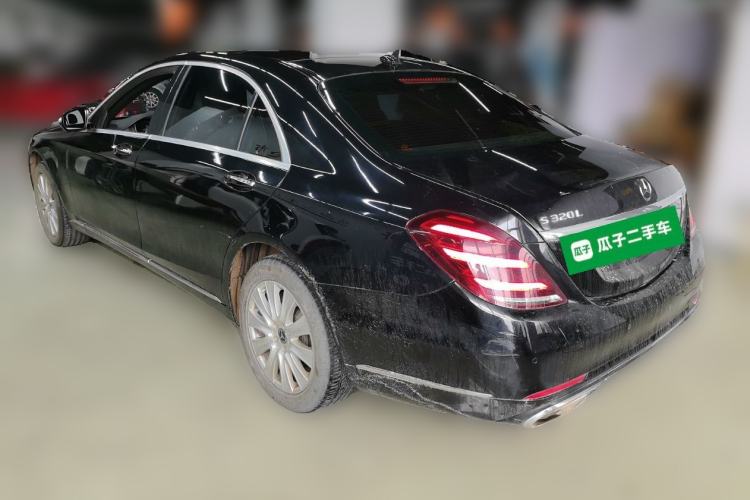 Used Mercedes-Benz S-Class 2018 S 320 L Rear Left 45 Deg