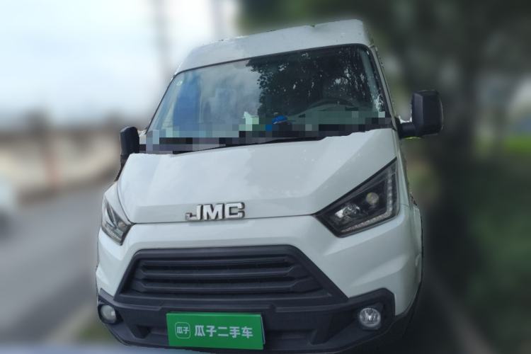 Used JMC Transit 2019 2.8T Commercial Version Long Wheelbase Mid-Roof 6-Seater Rear Single Tire China VI Emission Standard – JX493