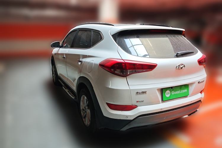 Used Hyundai Tucson 2015 1.6T Dual-Clutch Two-Wheel-Drive Smart Model Rear Left 45 Deg