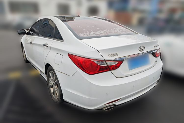 Used Hyundai Sonata 2014 2.4L Automatic Leading Edition China IV Standard Rear Left 45 Deg