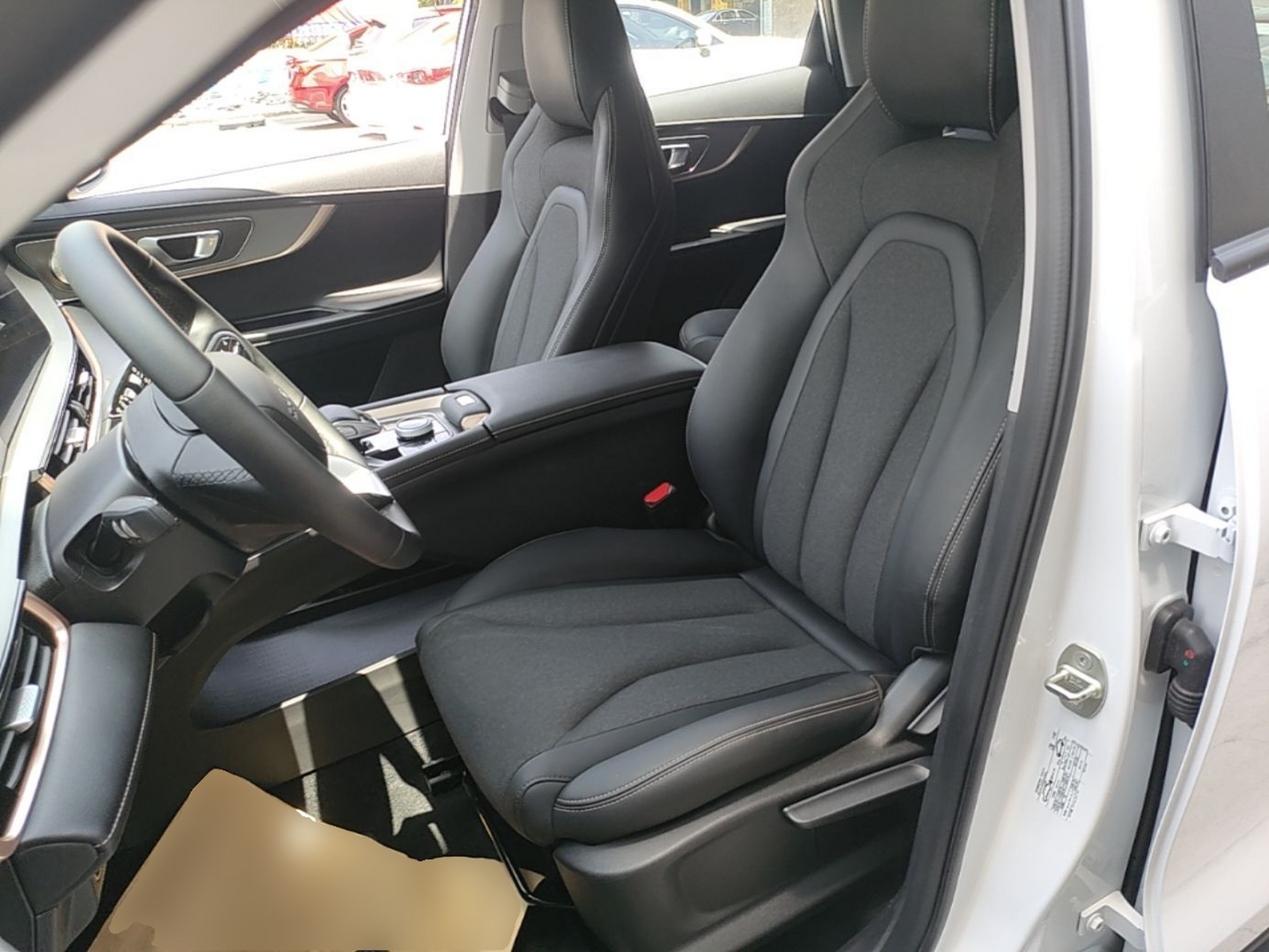 Avant de la voiture