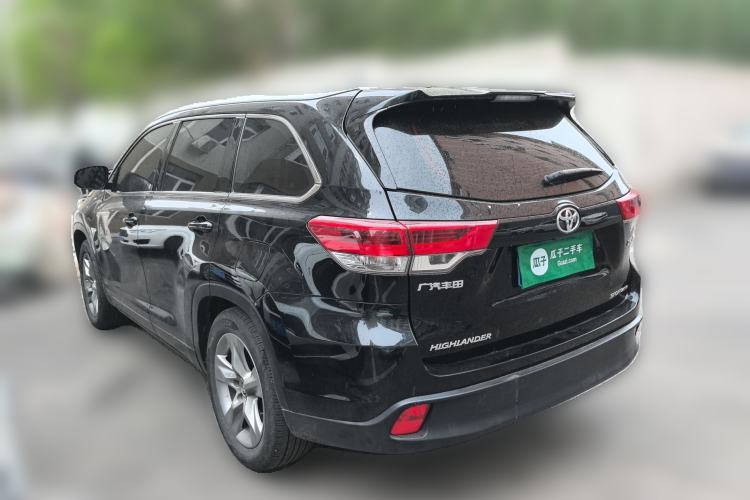 Used Toyota Highlander 2021 2.0T Four-Wheel Drive Knight Edition 7 Seats Rear Left 45 Deg