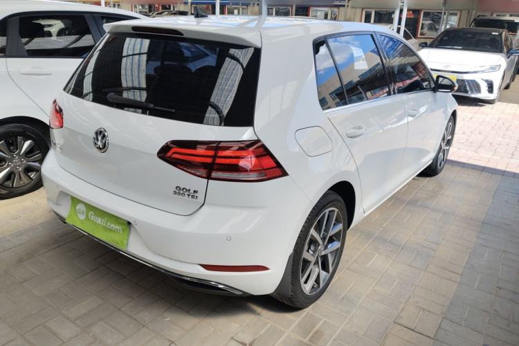 Used Volkswagen Golf 2020 Zhiai Edition 280TSI DSG Comfort Model Rear Right 45 Deg
