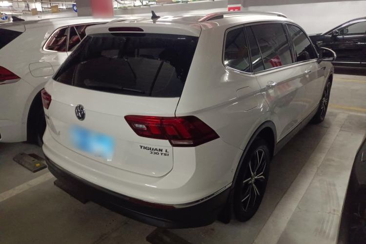 Used Volkswagen Tiguan L 2019 Revised 330TSI Automatic Two-Wheel Drive Smart & Luxury Edition China VI Standard Rear Right 45 Deg