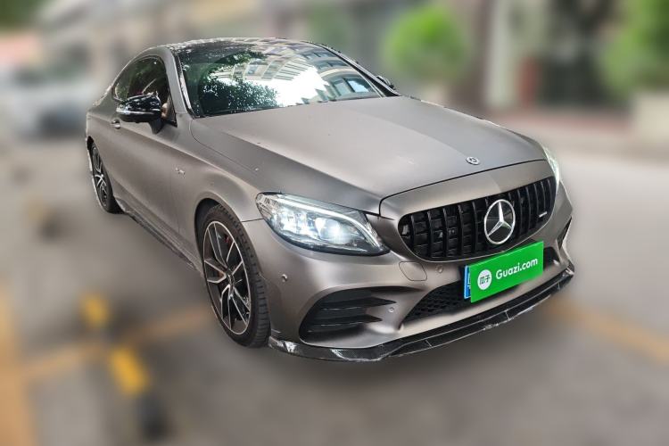 Used Mercedes-Benz C-Class AMG 2019 AMG C 43 4MATIC Coupe Front Right 45 Deg