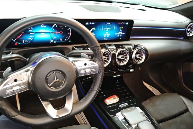 Used Mercedes-Benz A-Class 2019 Restyled A 200 L Sport Sedan Center Console