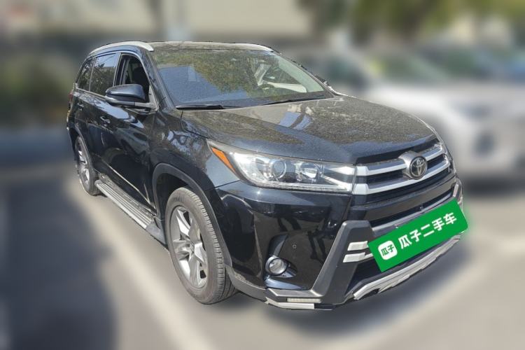 Used Toyota Highlander 2018 2.0T Four-Wheel Drive Prestige Version 7 Seats China VI Standard Front Right 45 Deg