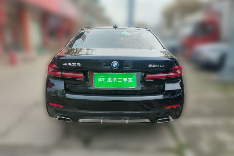 Used BMW 5 Series 2022 Restyled 530Li Luxury Edition M Sport Package Rear