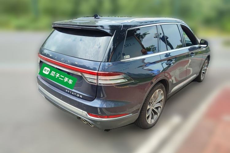 Used Lincoln Aviator 2020 3.0T V6 All-Wheel Drive Executive Version Rear Right 45 Deg