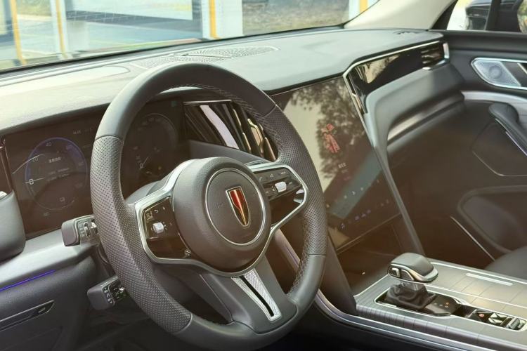 Used Hongqi HS7 PHEV 2024 2.0T PHEV Four-Wheel Drive Flagship Edition 7 Seats Interior 6