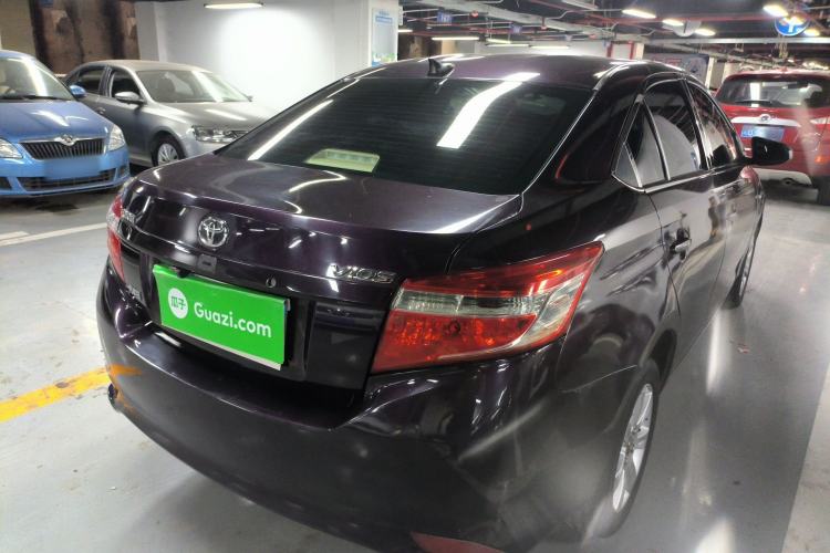 Used Toyota Vios 2014 1.5L Manual ZhiZhen Edition Rear Right 45 Deg