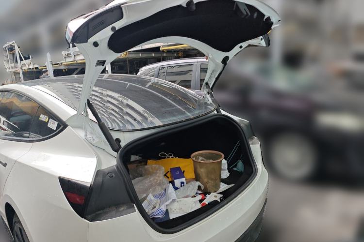 Used Tesla Model 3 2023 Rear-Wheel-Drive Version Trunk