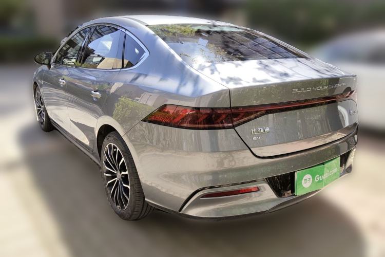 Used BYD Qin PLUS 2021 EV 600KM Flagship Model Rear Left 45 Deg