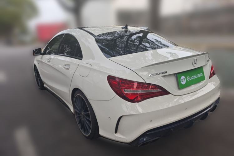 Used Mercedes-Benz CLA AMG 2017 Facelift AMG CLA 45 4MATIC Rear Left 45 Deg