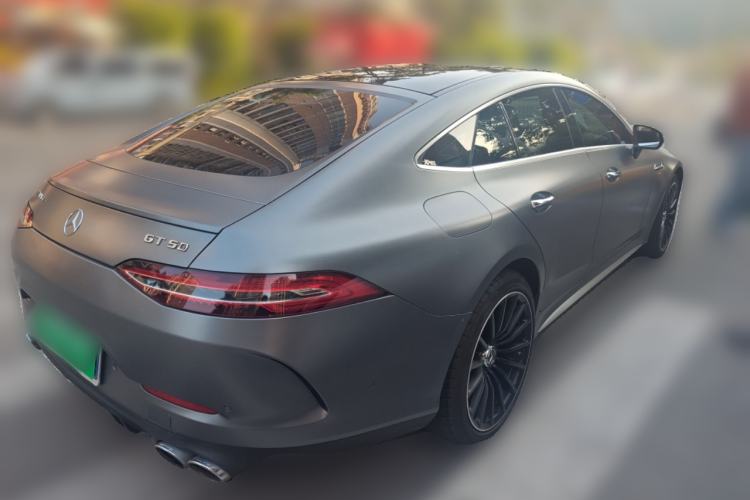 Used Mercedes-Benz AMG GT 2020 AMG GT 50 Four-Door Coupe Rear Right 45 Deg