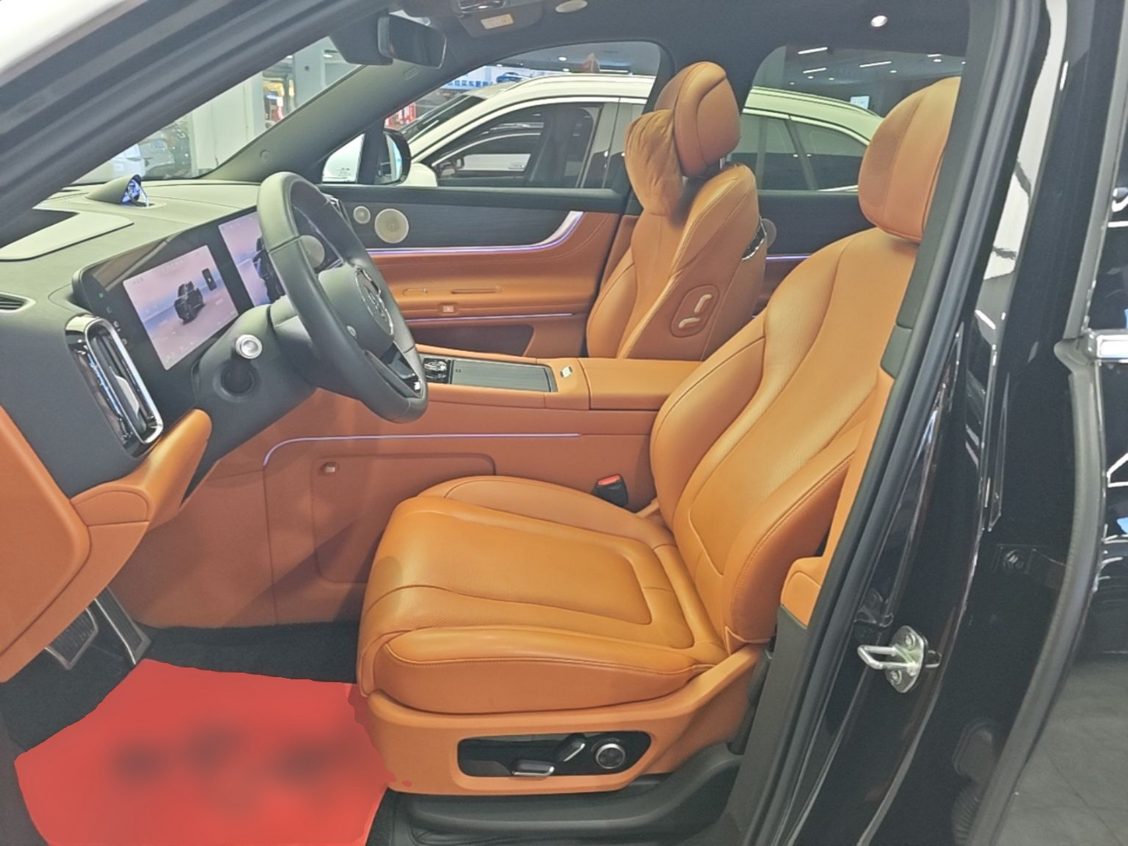 Avant de la voiture