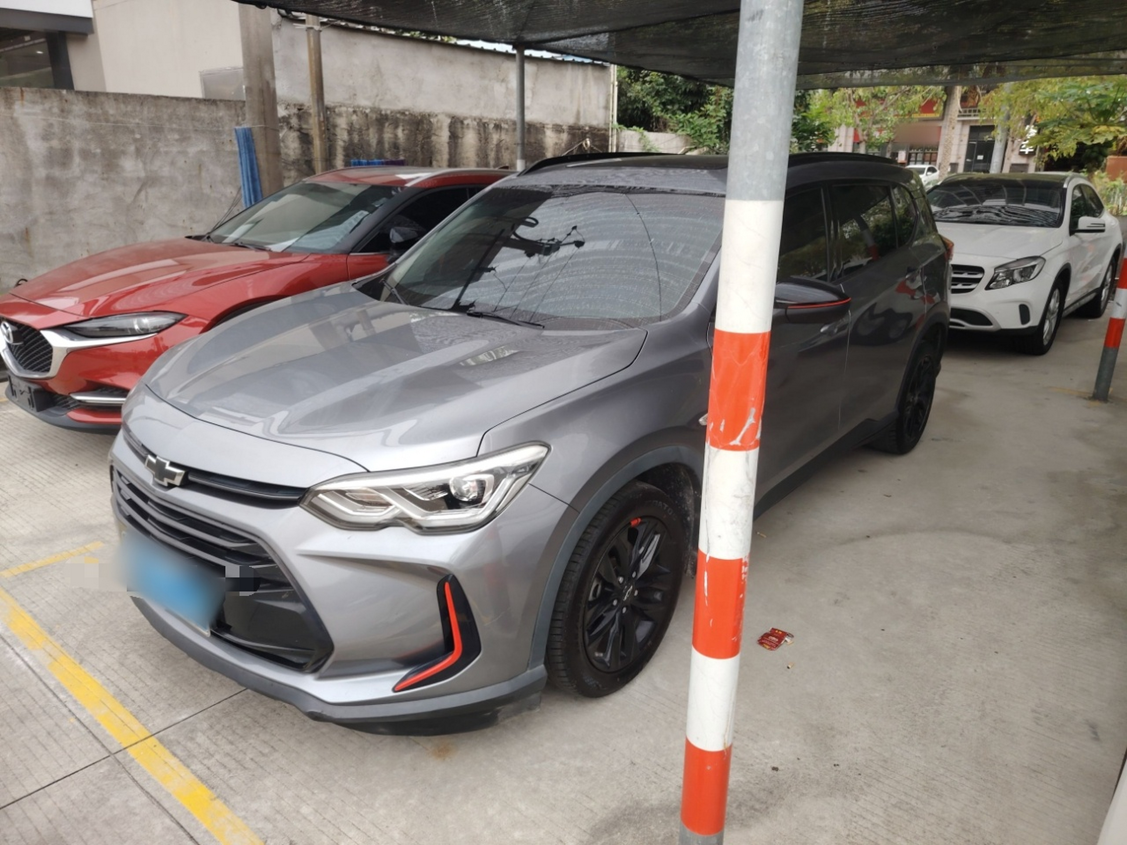 Parte inferior delantera