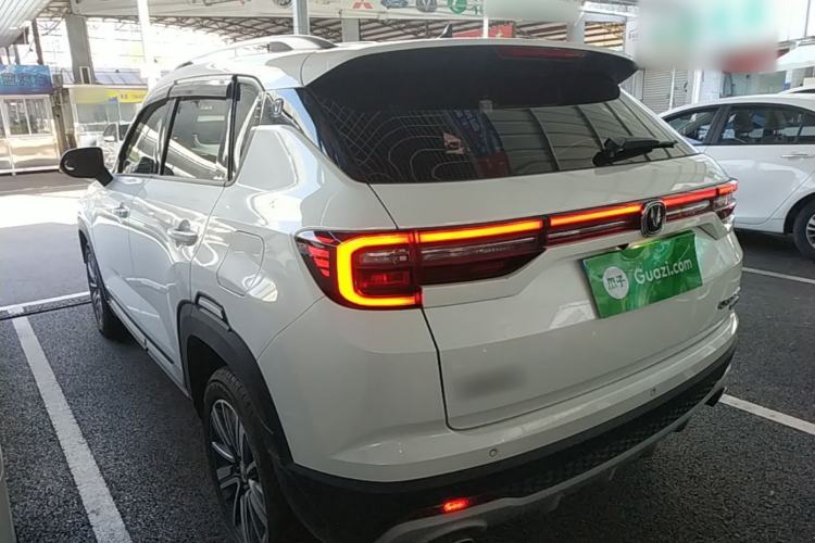 Used CHANGAN CS35PLUS 2019 1.4T DCT Chuanlian Blue Whale Edition Rear Left 45 Deg