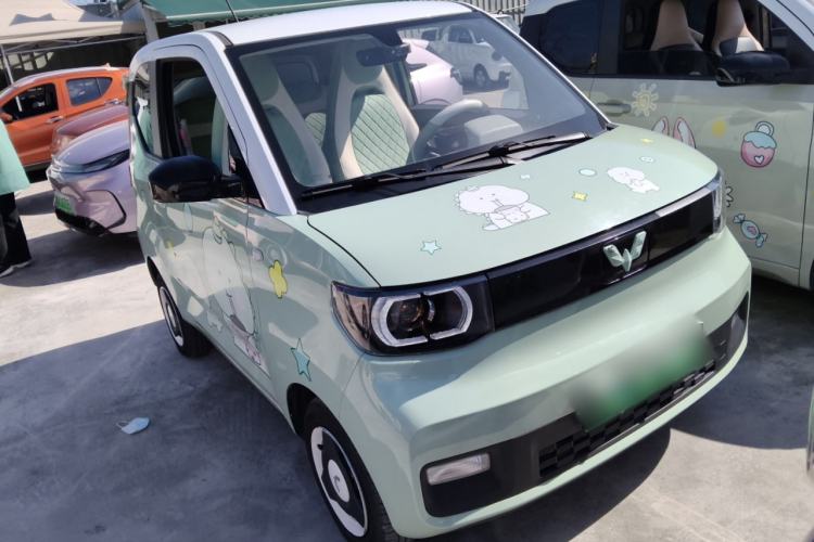 Used Wuling Hongguang MINIEV 2021 Macaron Fashion Model Lithium Iron Phosphate Exterior 1
