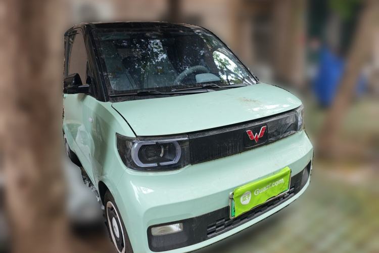 Used Wuling Hongguang MINIEV 2021 Macaron Premium Model – Lithium Iron Phosphate Front Right 45 Deg