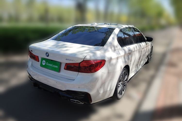 Used BMW 5 Series 2019 530Li Leading Model M Sport Package Rear Right 45 Deg