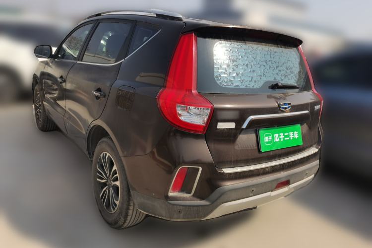 Used Geely Auto Vision X6 2016 1.8L Manual Luxury Model Rear Left 45 Deg