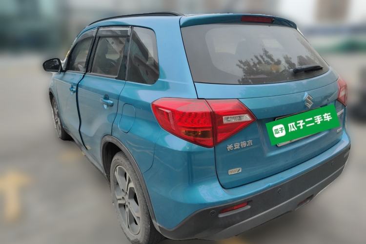 Used Suzuki Vitara 2016 1.4T Automatic Two-Wheel Drive Elite Model Rear Left 45 Deg