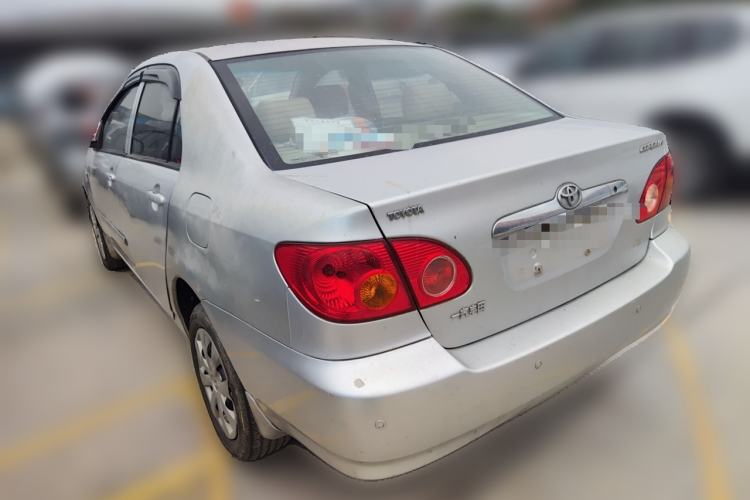 Used Toyota Corolla EX 2007 1.6L Automatic G Rear Left 45 Deg