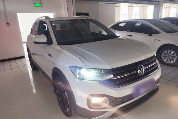 Used Volkswagen Tacqua 2021 1.5L Automatic Yue Zhi Lian Edition Front Right 45 Deg