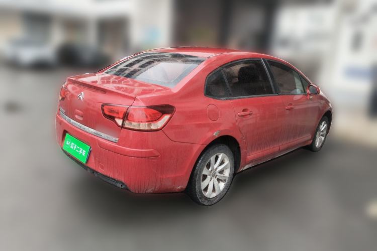 Used Citroen C-Quatre 2011 Sedan 1.6L Manual Fashion Edition Rear Right 45 Deg