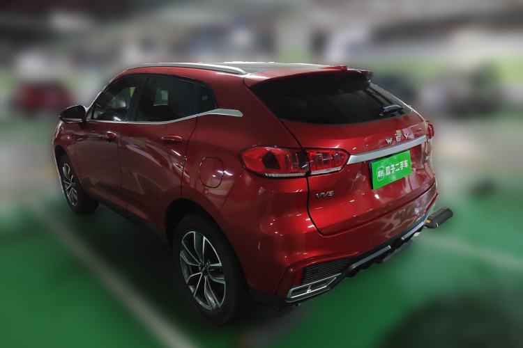 Used Wey VV5 2021 1.5T Two-Wheel Drive Color Pioneer Rear Left 45 Deg