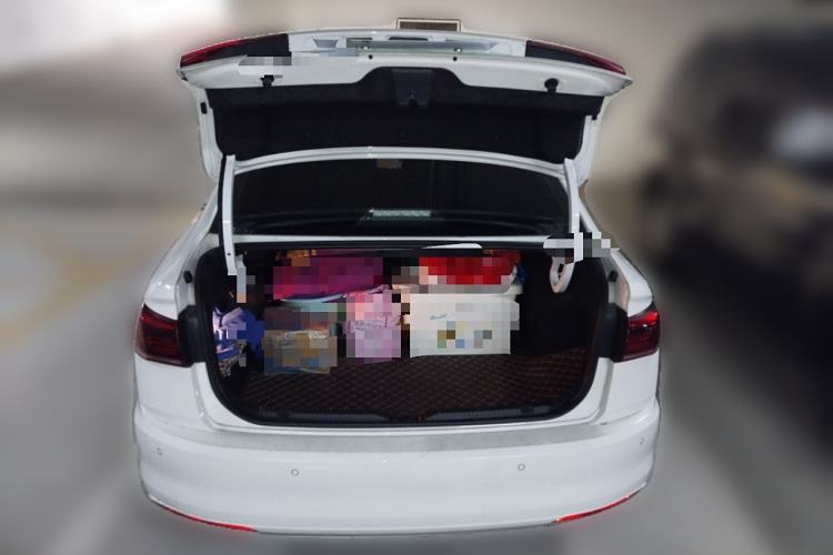 Used Volkswagen Bora Pure Electric 2021 Shang Model Trunk