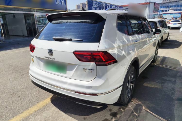 Used Volkswagen Tiguan L New Energy 2020 430 PHEV Plug-in Hybrid Flagship Edition Rear Right 45 Deg