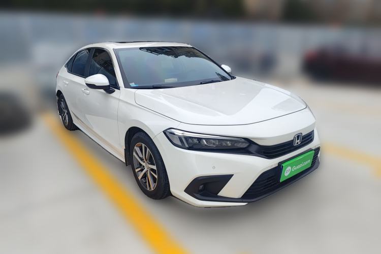 Used Honda Civic 2023 240TURBO CVT Dynamic Edition Front Right 45 Deg