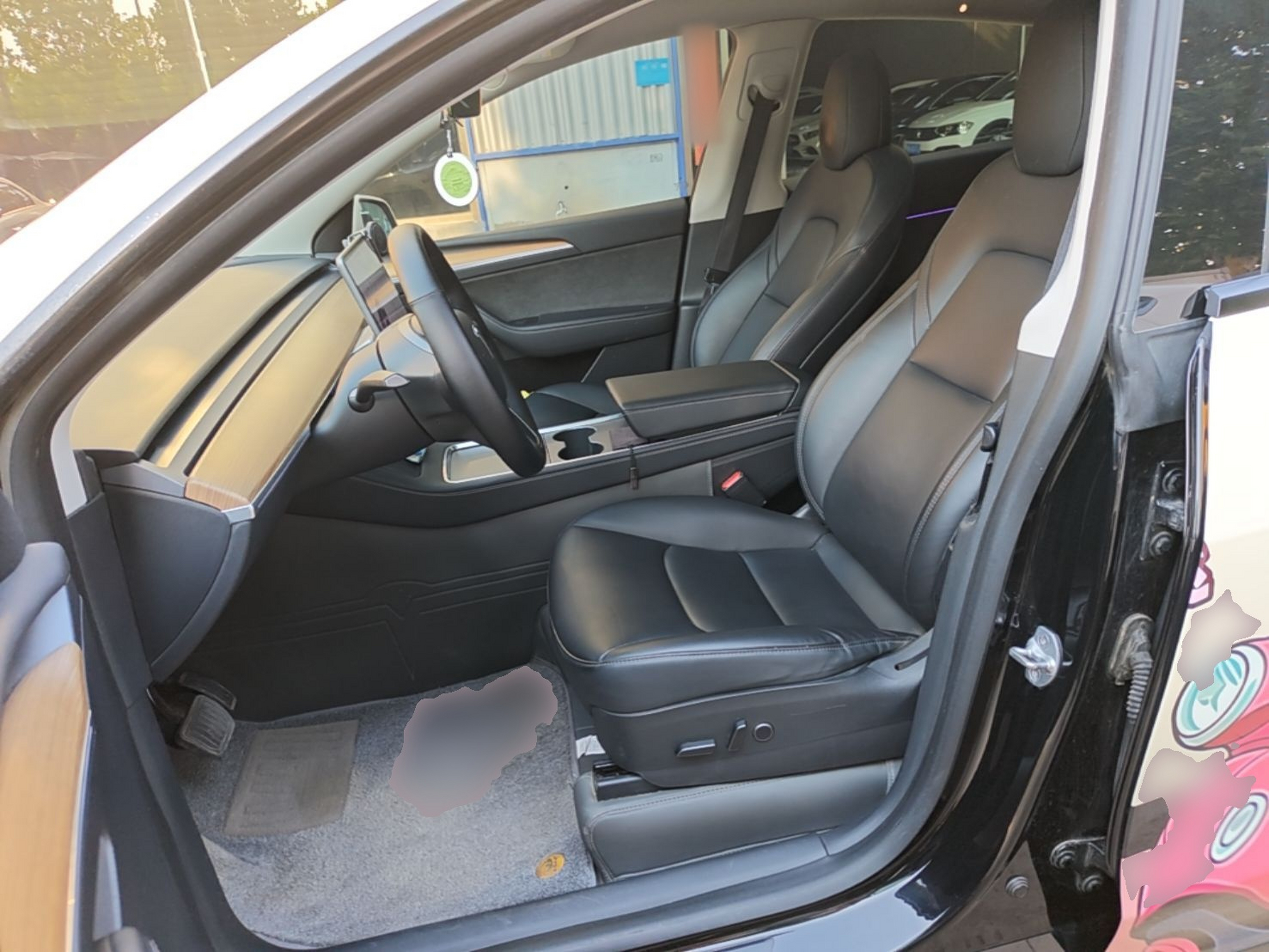 Avant de la voiture