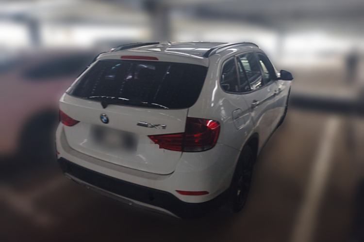 Used BMW X1 2012 sDrive18i Luxury Edition Rear Right 45 Deg