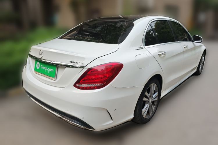 Used Mercedes-Benz C-Class 2016 C 200 L Sport Edition Rear Right 45 Deg