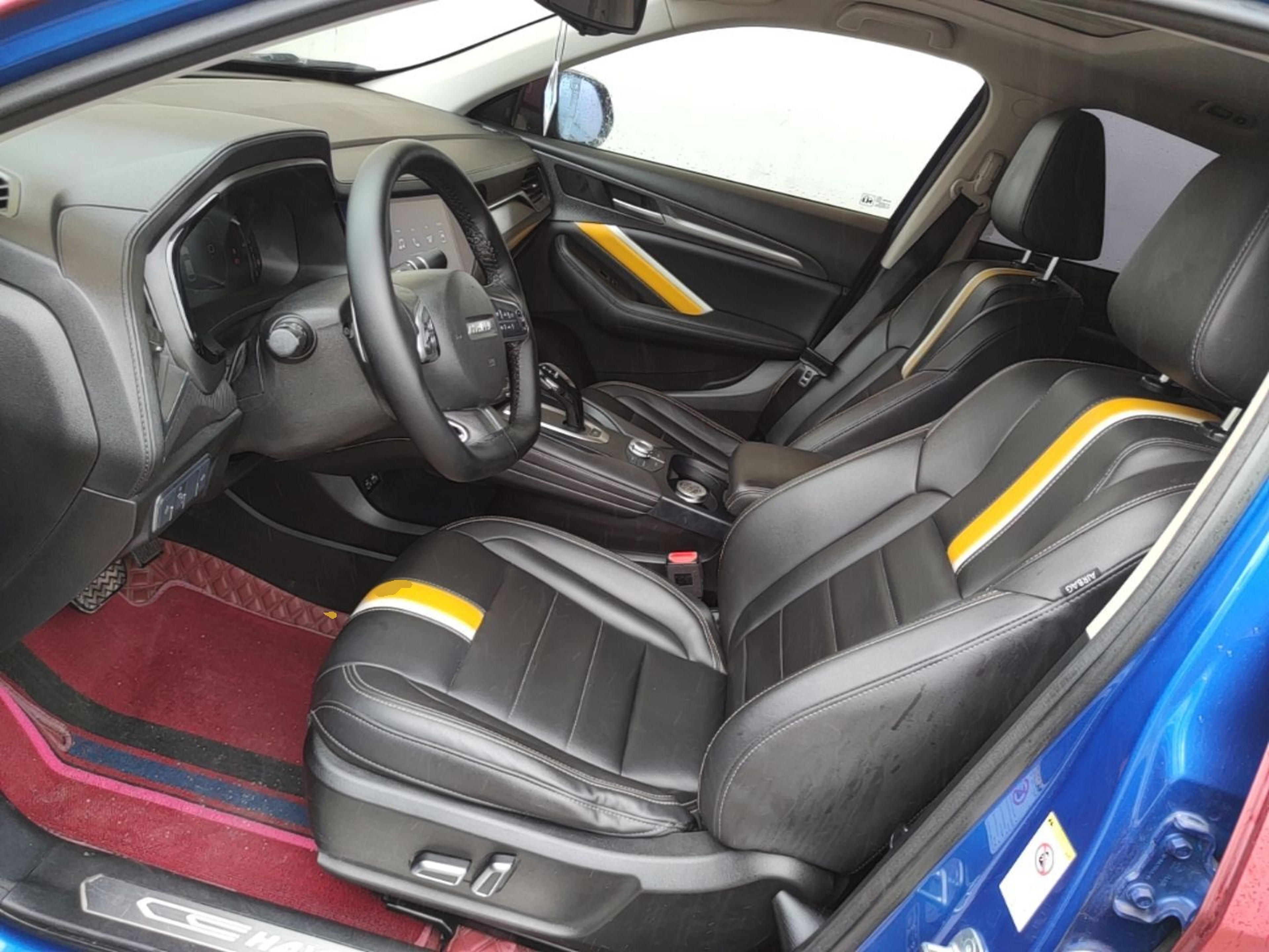 Interior delantero