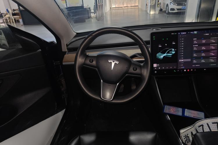Used Tesla Model 3 2020 Long-Range Rear-Wheel-Drive Version Steering Wheel