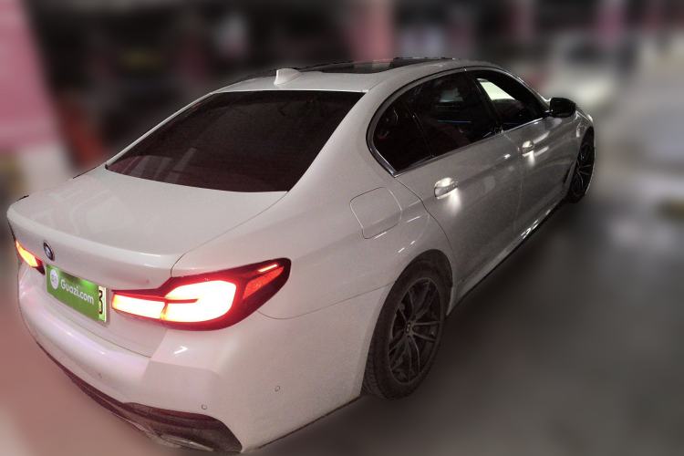 Used BMW 5 Series New Energy 2021 Restyled 535Le Pioneer Edition M Sport Package Rear Right 45 Deg