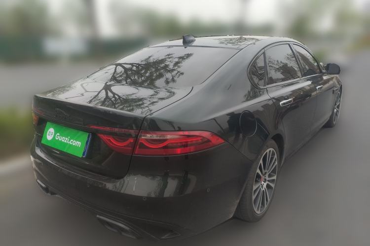 Used Jaguar XFL 2022 XFL 2.0T P250 Two-Wheel-Drive Prestige Luxury Edition Rear Right 45 Deg