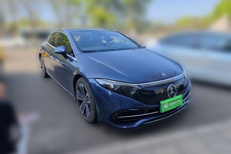 Used Mercedes-Benz EQS 2022 450+ Pioneer Edition Front Right 45 Deg